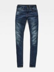 G-Star Dżinsy - Skinny fit - w kolorze granatowym rozmiar: W25/L30. Niebieskie jeansy damskie G-Star. Za 334.45 zł.
