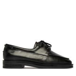 Półbuty Balagan. Czarne półbuty damskie BALAGAN, bez wzorów, bez obcasa, na płaskiej podeszwie, bez zapięcia. Za 729.99 zł.