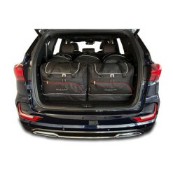 Torby Do Bagażnika Ssangyong Rexton 2017+ 5Szt Kjust. Czarne torby podróżne KJUST, bez wzorów. Za 1,638.00 zł.