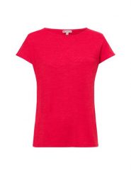 Street One Koszulka damska Kobiety czerwony jednolity, 46. Czerwone koszulki damskie Street One, bez wzorów, bez kołnierzyka, bez ramiączek. Za 179.95 zł.