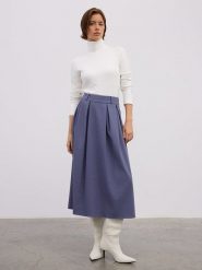 BGN Spódnica w kolorze niebieskim rozmiar: 36. Niebieskie spódnice damskie BGN, na co dzień, bez wzorów, maxi. Za 135.49 zł.