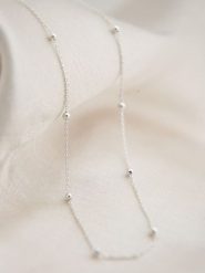 Lodie Silver Srebrny naszyjnik - dł. 43 cm rozmiar: onesize. Szare naszyjniki damskie Lodie Silver, srebrne. Za 63.95 zł.
