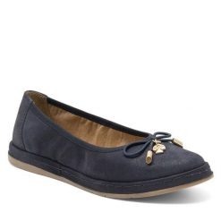 Baleriny Lasocki. Niebieskie balerinki damskie Lasocki, bez wzorów. Za 199.99 zł.