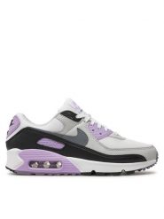 Nike Sneakersy Air Max 90 DH8010 103 Biały. Białe obuwie sportowe damskie Nike, z materiału, bez zapięcia. W wyprzedaży za 559.99 zł.