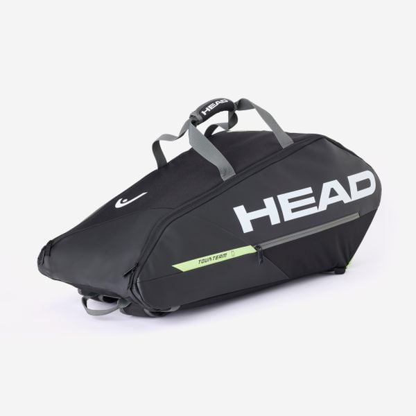 Torba tenisowa Head Super Combi 9R 2026. Czarne torby sportowe Head, bez wzorów, z materiału, duże. Za 299.99 zł.