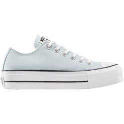 Adidasy Converse Chuck Taylor All Star Lift Platform Polka, Dla obu płci. Niebieskie obuwie sportowe casual damskie Converse, bez zapięcia. Za 490.00 zł.