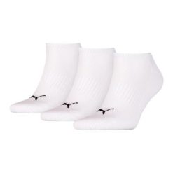 Skarpety Treningowe Unisex Dla Dorosłych 907942 (zestaw 3 Sztuk). Czarne skarpetki damskie Puma, bez wzorów. Za 73.99 zł.