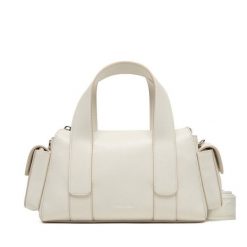 Torebka Calvin Klein. Białe torebki klasyczne damskie Calvin Klein, bez dodatków. Za 489.99 zł.