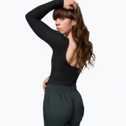 Body treningowe damskie Girlfriend Collective Ava Scoop Back. Czarne obuwie sportowe damskie GIRLFRIEND COLLECTIVE, bez zapięcia, na fitness i siłownię. Za 229.99 zł.