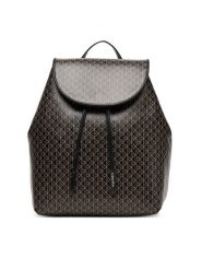 Calvin Klein Plecak Emblem Aop Flap Backpack LV04F3271G Czarny. Czarne plecaki Calvin Klein, bez wzorów, ze skóry. Za 489.99 zł.
