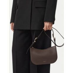 Torebka Furla. Brązowe torebki klasyczne damskie Furla, bez dodatków. Za 1,439.00 zł.