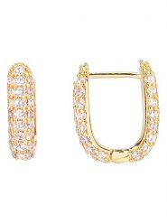 U.S. Polo Assn. Pozłacane kolczyki z kryształami rozmiar: onesize. Żółte kolczyki damskie U.S. Polo Assn., z kryształem, pozłacane. Za 100.99 zł.