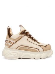 Buffalo Sneakersy Cld Chai 1636524 Beżowy. Brązowe obuwie sportowe damskie Buffalo, ze skóry, bez zapięcia. Za 379.99 zł.
