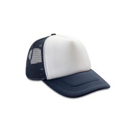 Wynik Czapka Core Half Mesh Truckers Cap. Białe czapki z daszkiem damskie RESULT HEADWEAR, bez wzorów, z materiału. Za 32.99 zł.