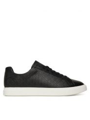 Calvin Klein Sneakersy Low Pro Cups Lace Up Lth Aop HW0HW02817 Czarny. Czarne obuwie sportowe damskie Calvin Klein, ze skóry, bez zapięcia. Za 309.99 zł.