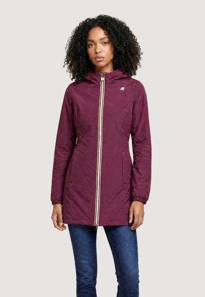 Kurtka anorak Kobieta K-WAY Denise St Warm Double. Czarne kurtki damskie K-Way, na zimę, m, bez wzorów, bez kaptura. Za 1,378.02 zł.