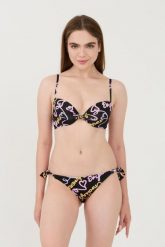EMPORIO ARMANI Czarny strój kąpielowy. Czarne stroje jednoczęściowe Emporio Armani, bez wzorów. W wyprzedaży za 399.99 zł.