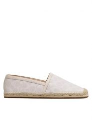 Coach Espadryle Collins CG700 Écru. Espadryle damskie Coach, bez wzorów, ze skóry, bez obcasa. Za 379.99 zł.