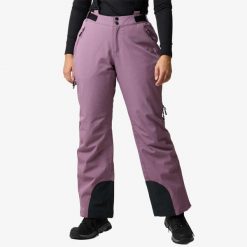 Spodnie narciarskie Kobieta Swedemount Cervinia Ski Pants II wodoodporne. Fioletowe spodnie sportowe damskie SWEDEMOUNT, na zimę, bez wzorów, narciarskie. W wyprzedaży za 447.00 zł.