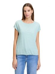 BETTY & CO Koszulka w kolorze błękitnym rozmiar: XL. Niebieskie bluzki damskie Betty & Co, xl, bez wzorów, bez kołnierzyka, bez ramiączek. Za 81.95 zł.