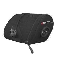 Torba pod siodełko z uchwytem Garmin Varia - KOM Cycling SB01 Mała - ok. 0,4l. Czarne torebki klasyczne damskie KOM CYCLING, małe, bez dodatków. Za 149.00 zł.