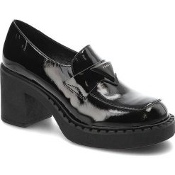 Czarne Półbuty Lamanti Skórzane Eleganckie Buty Na Obcasie. Czarne półbuty damskie LAMANTI, na wiosnę, bez wzorów, ze skóry, bez obcasa, na obcasie, bez zapięcia. Za 289.00 zł.