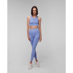 Legginsy Sportowe Damskie Casall Bezszwowe Wysoki Stan. Niebieskie legginsy sportowe damskie Casall, bez wzorów, z podwyższonym stanem. W wyprzedaży za 279.99 zł.