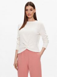 Mustang Sweter Carla 1013602 Écru Regular Fit. Swetry klasyczne damskie Mustang, xl, z syntetyku, bez kołnierzyka. W wyprzedaży za 129.99 zł.