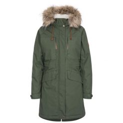 Trespass Faithful - damska długa kurtka Basil. Zielone kurtki damskie Trespass, l, bez wzorów, z bawełny. Za 384.95 zł.