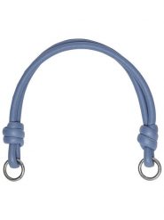 LIEBESKIND BERLIN Skórzany uchwyt w kolorze jasnofioletowym do torebki - dł. 22 cm rozmiar: onesize. Różowe torebki klasyczne damskie Liebeskind Berlin, z materiału, bez dodatków. Za 140.53 zł.
