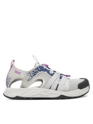 Teva Sandały Hydratrek 1166290 Szary. Szare sandały damskie Teva, bez wzorów, z materiału, bez obcasa, bez zapięcia. Za 409.99 zł.