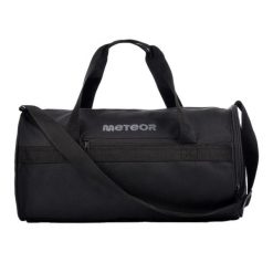 Torba Podróżna Sirin 25L. Czarne torby podróżne Meteor, bez wzorów. Za 96.99 zł.