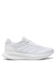 Adidas Buty do biegania Runfalcon 5 IH7760 Biały. Białe obuwie sportowe damskie Adidas, z meshu, bez zapięcia, do biegania. Za 149.99 zł.