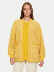 American Vintage Kurtka przejściowa Hoktown HOK16DH24 Żółty Loose Fit. Żółte kurtki damskie American Vintage, s, bez wzorów, z syntetyku, bez kaptura. Za 549.99 zł.