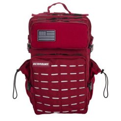 Plecak do CrossTraining i podróży ELITRAINX V2 45L. Czerwone plecaki ELITEX TRAINING, bez wzorów, z materiału. Za 347.99 zł.