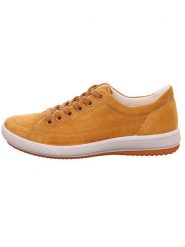 Legero Skórzane sneakersy "Tanaro 5.0" w kolorze musztardowym rozmiar: 42,5. Żółte obuwie sportowe damskie Legero, bez zapięcia. Za 215.21 zł.