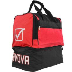Torba piłkarska Givova Medium czerwono-czarna. Czarne torby sportowe Givova, bez wzorów, z materiału. Za 93.00 zł.
