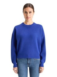 Scotch & Soda Sweter w kolorze niebieskim rozmiar: L. Niebieskie swetry klasyczne damskie Scotch & Soda, l, bez kołnierzyka. Za 232.78 zł.