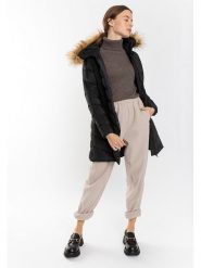 Northwood Płaszcz zimowy "Elsa" w kolorze czarnym rozmiar: XL. Czarne płaszcze damskie Northwood, na zimę, xl, bez wzorów, z puchu, bez kaptura. Za 260.99 zł.