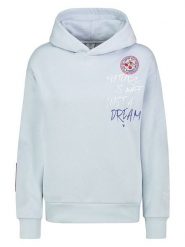 Eight2Nine Bluza w kolorze błękitnym rozmiar: XS. Niebieskie bluzy damskie Eight2Nine, xs, bez wzorów, z bawełny, z kapturem. Za 100.28 zł.