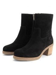 TRAVELIN' Skórzane botki w kolorze czarnym na obcasie rozmiar: 40. Czarne botki damskie Travelin', ze skóry, eleganckie, bez obcasa, na obcasie, bez zapięcia. Za 524.62 zł.