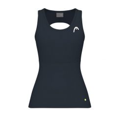 Koszulka bez rękawów damska MOVE. Niebieskie koszulki damskie Head, m, bez wzorów, bez kołnierzyka, bez ramiączek. W wyprzedaży za 168.00 zł.