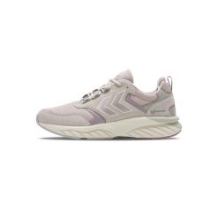 Sneakersy Hummel Marathona Reach Lx. Szare obuwie sportowe damskie Hummel, ze skóry, bez zapięcia, do biegania. W wyprzedaży za 309.50 zł.