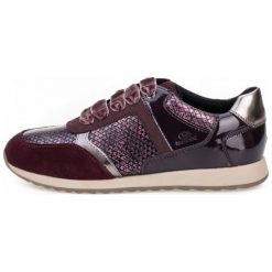 Geox Tenisówki Damskie Deynna 37 Burgund. Obuwie sportowe damskie marki Geox. W wyprzedaży za 245.00 zł.