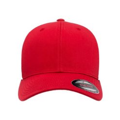 Dwukolorowa Siatkowa Czapka Z Daszkiem. Białe czapki z daszkiem damskie FLEXFIT, bez wzorów. Za 67.99 zł.