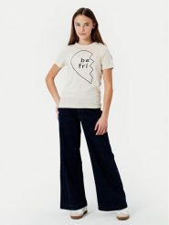NAME IT Jeansy 13235217 Granatowy Wide Leg. Niebieskie jeansy dziewczęce Name it, bez wzorów, z bawełny. Za 109.99 zł.