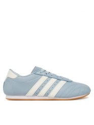 Adidas Sneakersy Taekwondo JS3317 Niebieski. Niebieskie obuwie sportowe damskie Adidas, ze skóry, bez zapięcia. Za 269.99 zł.