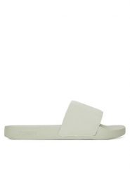 Tommy Jeans Klapki Flag Pool Slide Patent EN0EN02901 Zielony. Zielone klapki damskie Tommy Jeans, bez wzorów, z jeansu, bez obcasa, bez zapięcia. Za 129.99 zł.