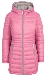 Trespass Mavis – damska, dwustronna kurtka puchowa Rose. Czerwone kurtki damskie 2117 OF SWEDEN, l, bez wzorów, z materiału, bez kaptura. Za 271.95 zł.