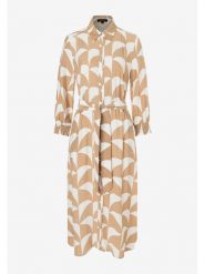 More & More Sukienka w kolorze beżowo-białym rozmiar: 36. Białe sukienki damskie More & More, bez wzorów, z wiskozy, bez ramiączek. Za 195.99 zł.